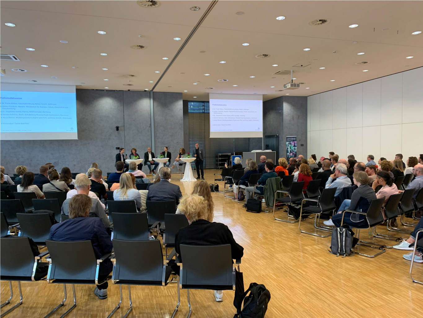 Podiumsdiskussion auf dem Fachtag