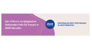 Logo Nationalpakt für Frauen in MINT Berufen